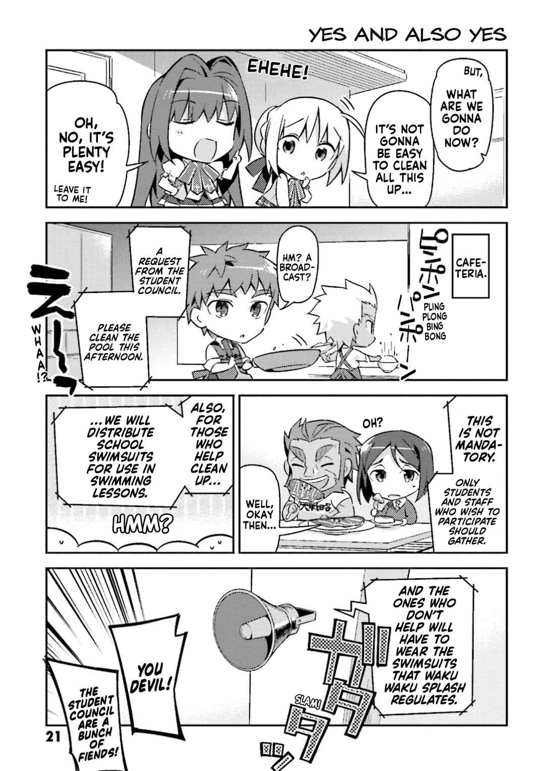 Page 11 Chapter 16 Type-Moon Gakuen - Chibi Chuki!