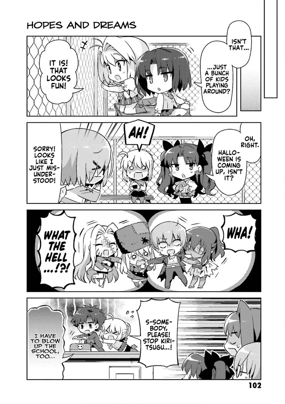 Page 12 Chapter 55 Type-Moon Gakuen - Chibi Chuki!