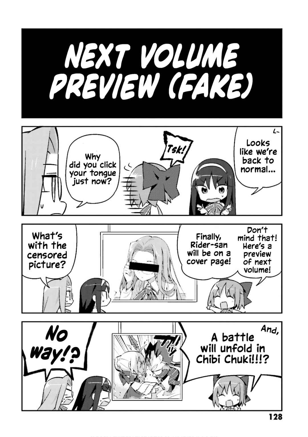 Page 8 Chapter 14.5 Type-Moon Gakuen - Chibi Chuki!