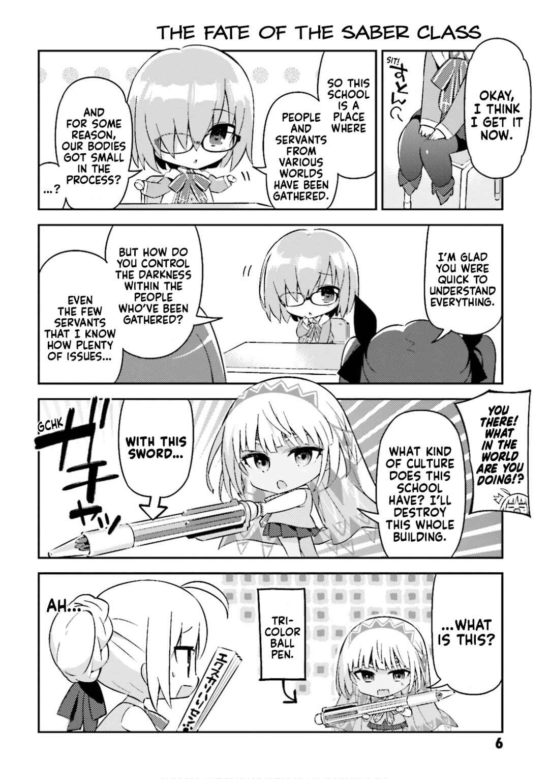 Page 6 Chapter 23 Type-Moon Gakuen - Chibi Chuki!