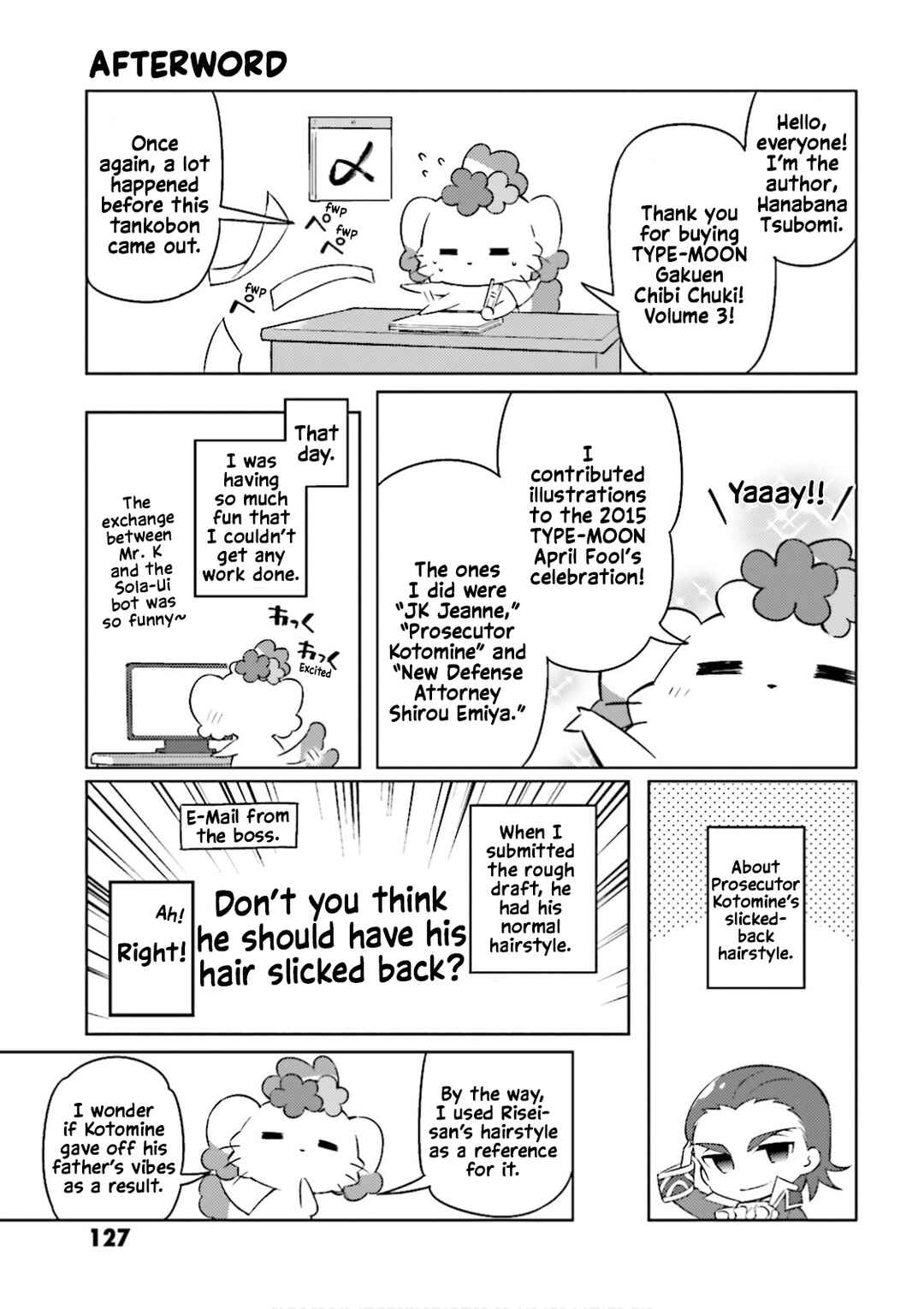 Page 11 Chapter 22.8 Type-Moon Gakuen - Chibi Chuki!