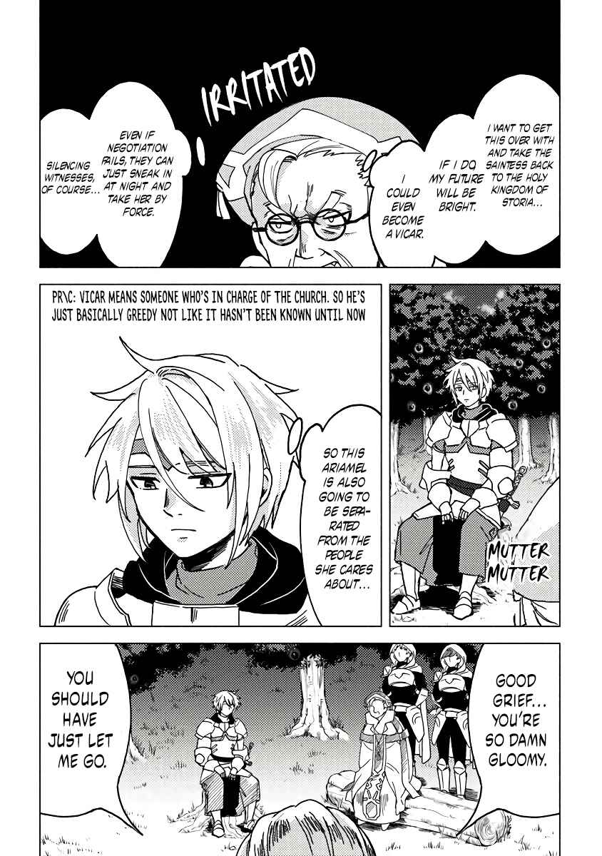 Page 9 Chapter 8.1 Akuninzura Shita B-kyuu Boukensha - Shujinkou to Sono Osananajimi-tachi no Papa ni Naru