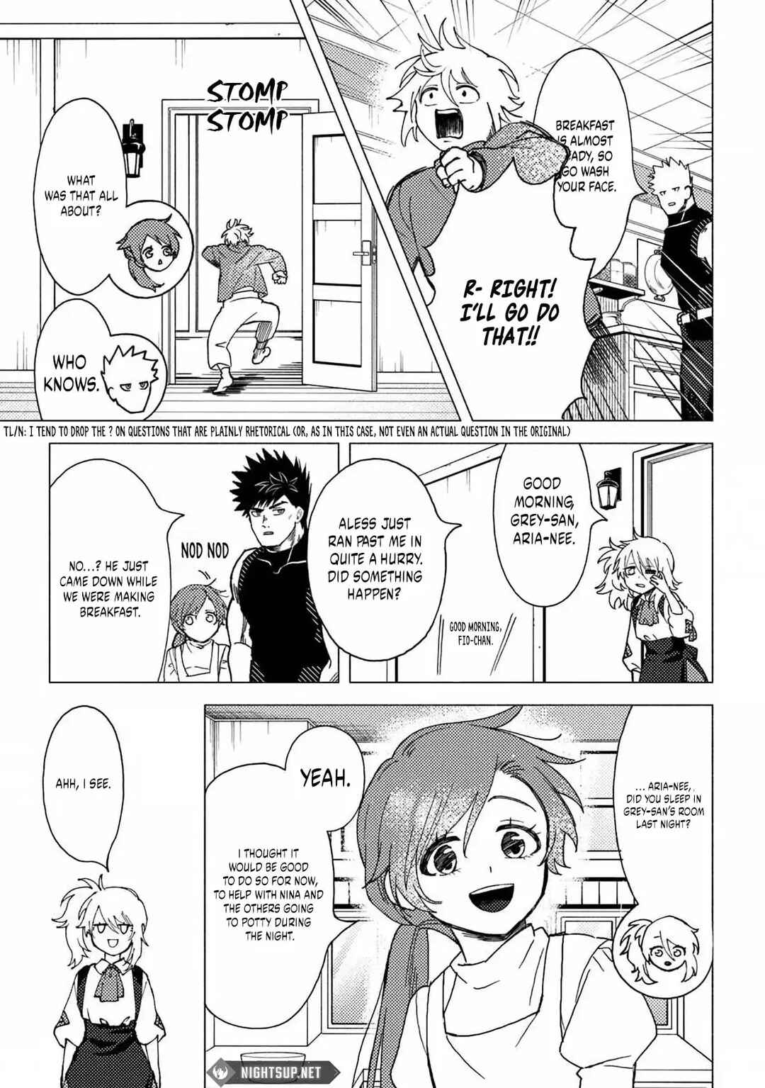 Page 4 Chapter 13.1 Akuninzura Shita B-kyuu Boukensha - Shujinkou to Sono Osananajimi-tachi no Papa ni Naru