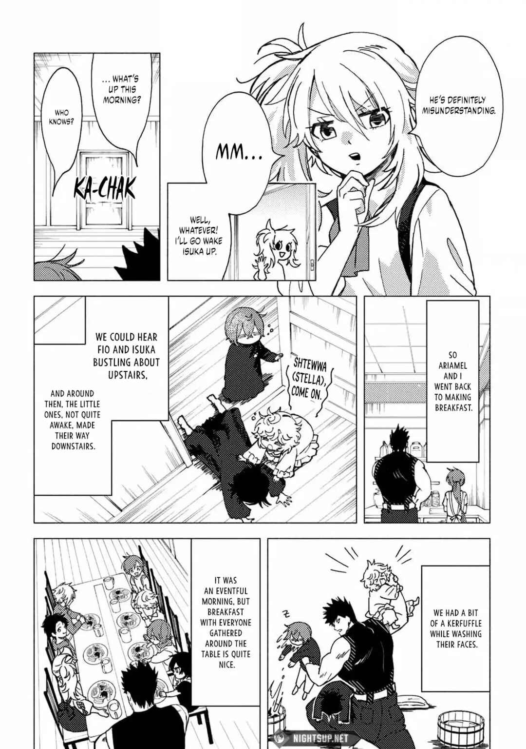 Page 5 Chapter 13.1 Akuninzura Shita B-kyuu Boukensha - Shujinkou to Sono Osananajimi-tachi no Papa ni Naru