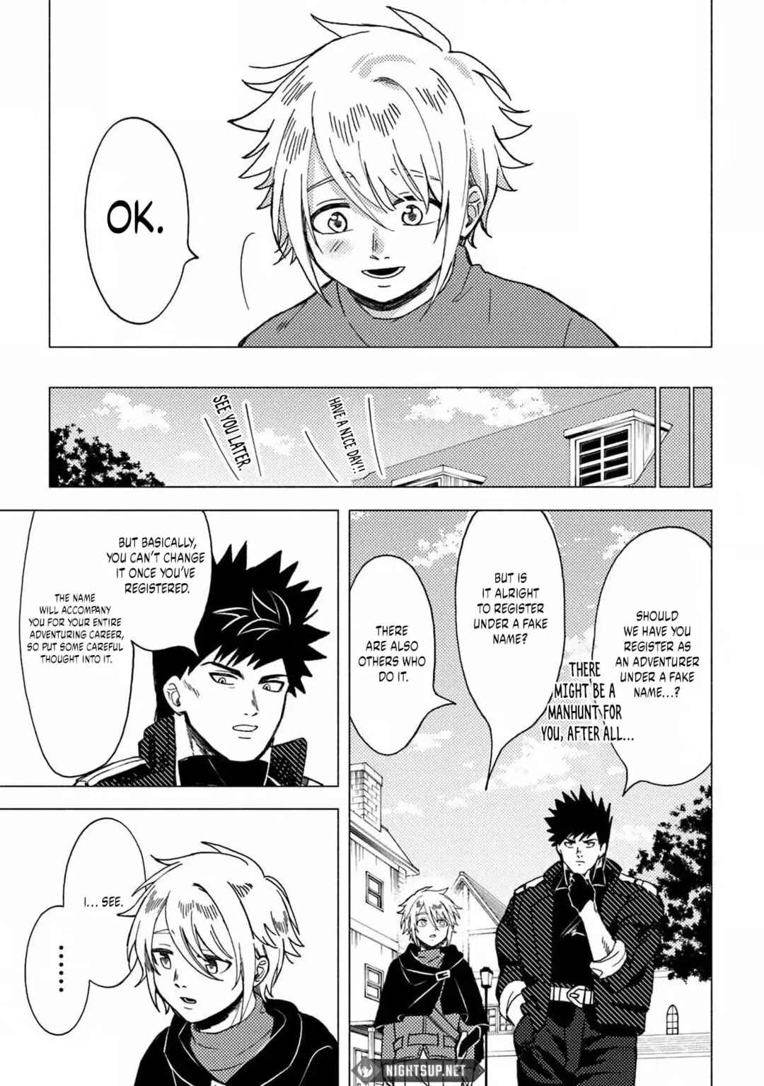 Page 8 Chapter 13.1 Akuninzura Shita B-kyuu Boukensha - Shujinkou to Sono Osananajimi-tachi no Papa ni Naru