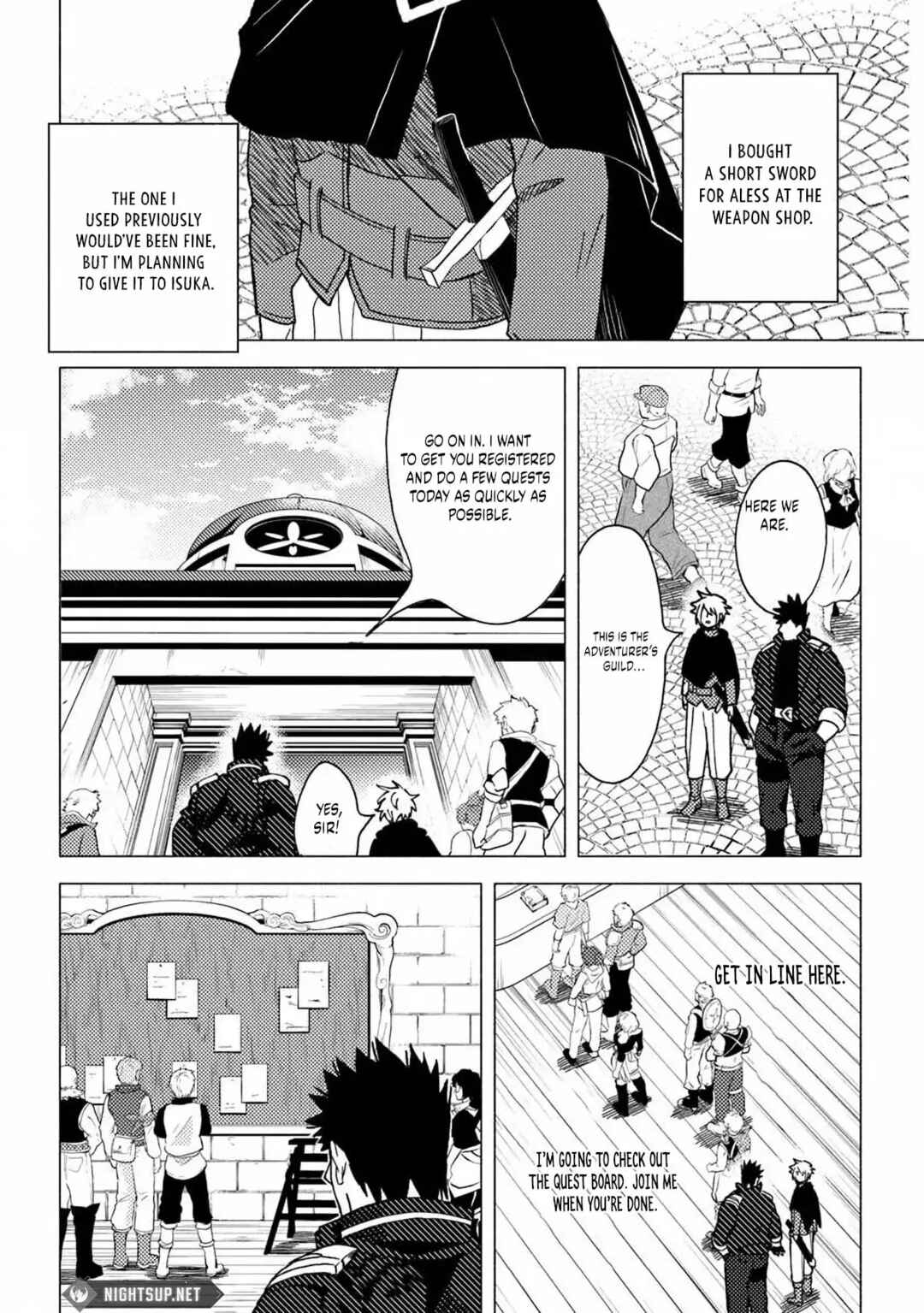 Page 9 Chapter 13.1 Akuninzura Shita B-kyuu Boukensha - Shujinkou to Sono Osananajimi-tachi no Papa ni Naru