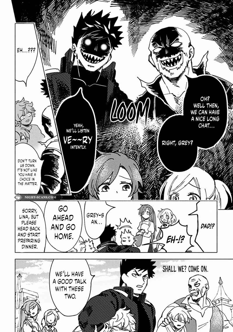 Page 4 Chapter 6.2 Akuninzura Shita B-kyuu Boukensha - Shujinkou to Sono Osananajimi-tachi no Papa ni Naru