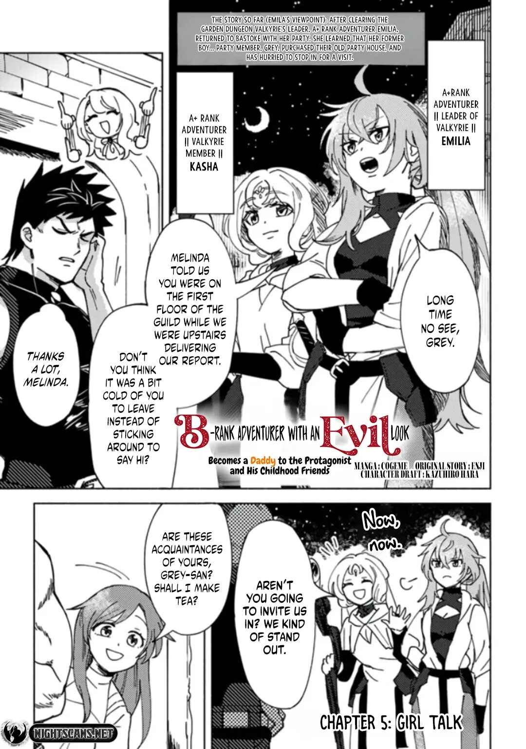 Page 2 Chapter 5.1 Akuninzura Shita B-kyuu Boukensha - Shujinkou to Sono Osananajimi-tachi no Papa ni Naru