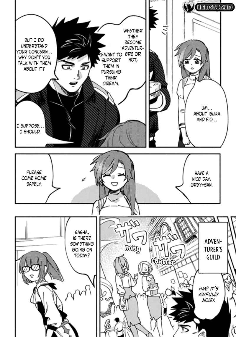 Page 3 Chapter 4.2 Akuninzura Shita B-kyuu Boukensha - Shujinkou to Sono Osananajimi-tachi no Papa ni Naru