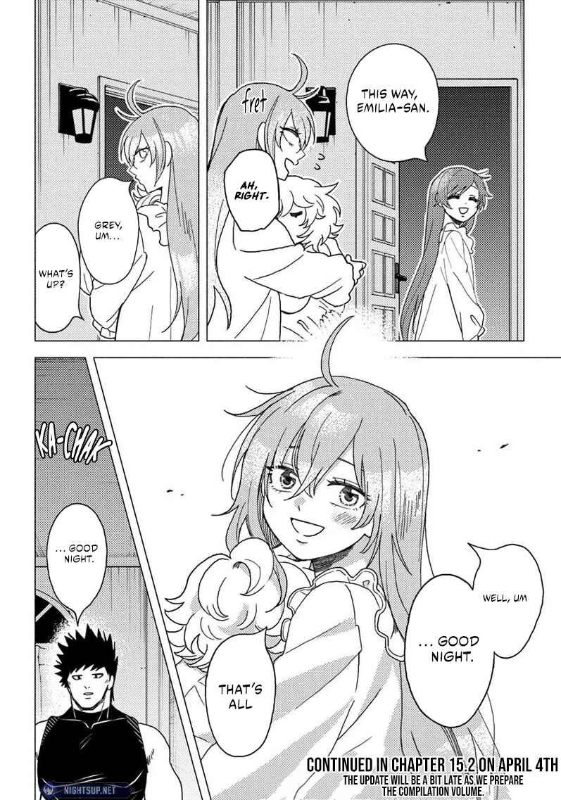Page 9 Chapter 15.1 Akuninzura Shita B-kyuu Boukensha - Shujinkou to Sono Osananajimi-tachi no Papa ni Naru