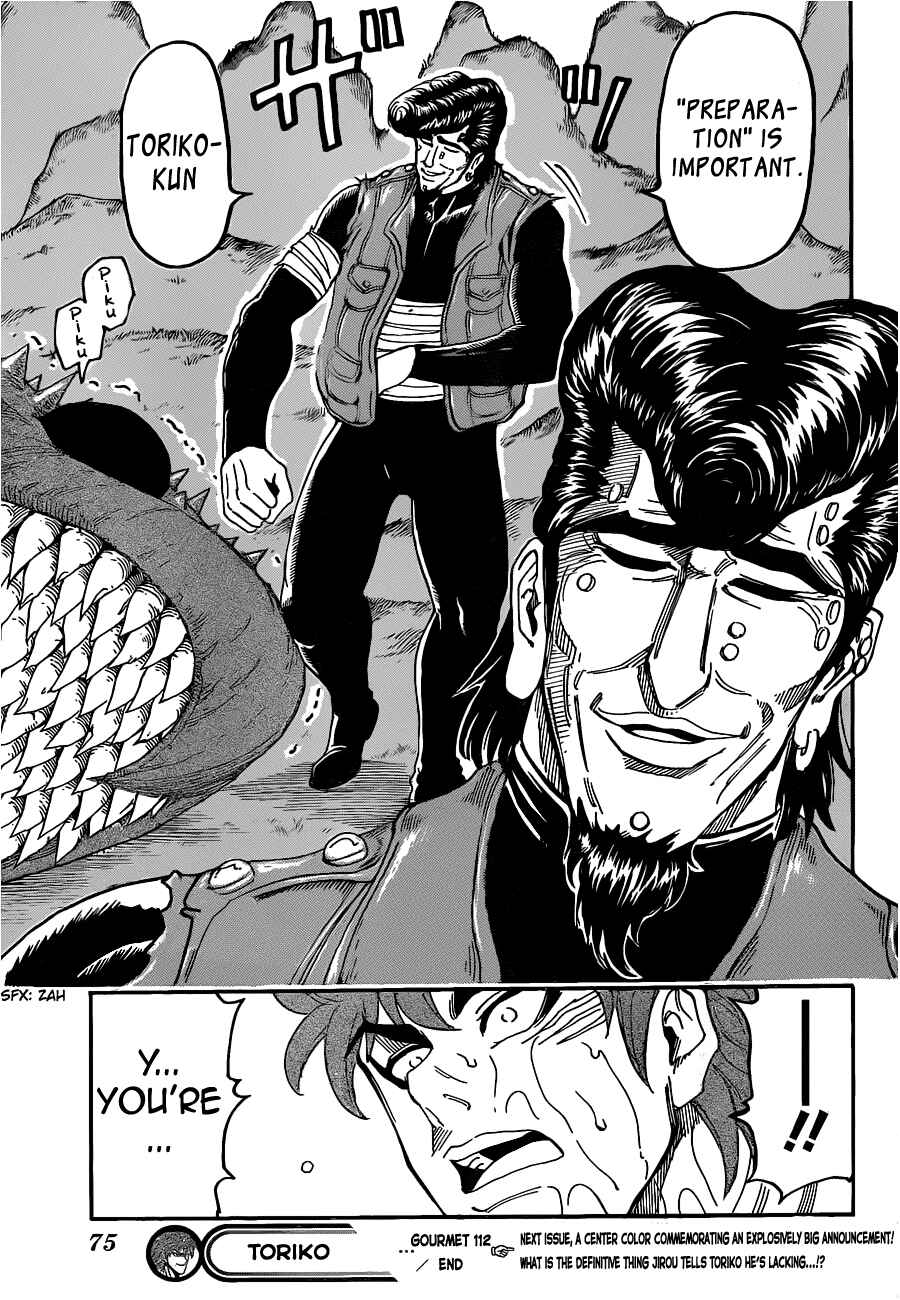 Page 19 Chapter 112 TORIKO