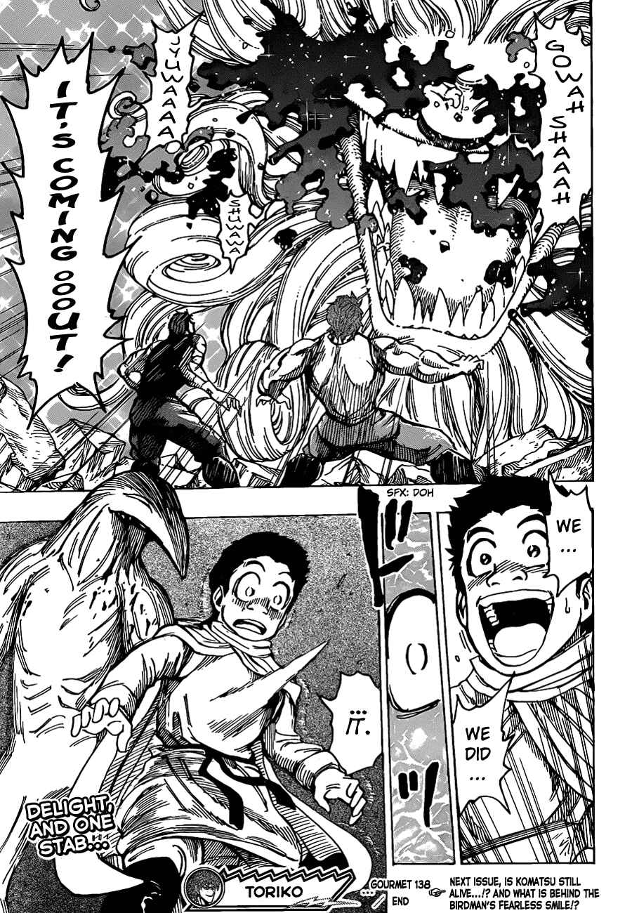 Page 18 Chapter 138 TORIKO