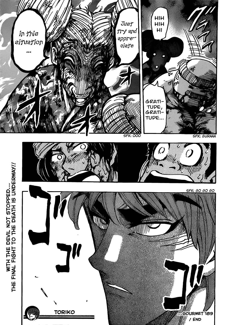 Page 18 Chapter 189 TORIKO