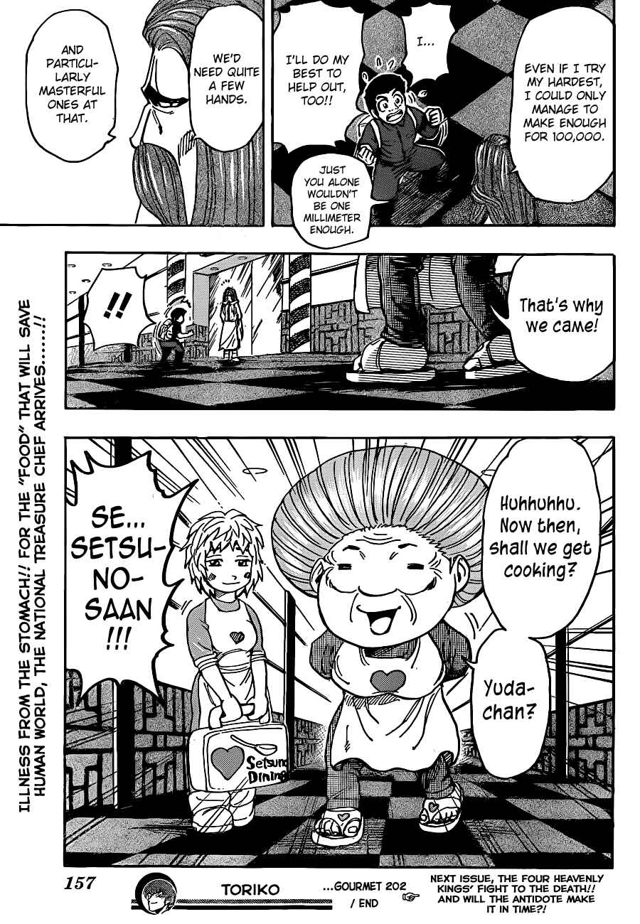 Page 18 Chapter 202 TORIKO