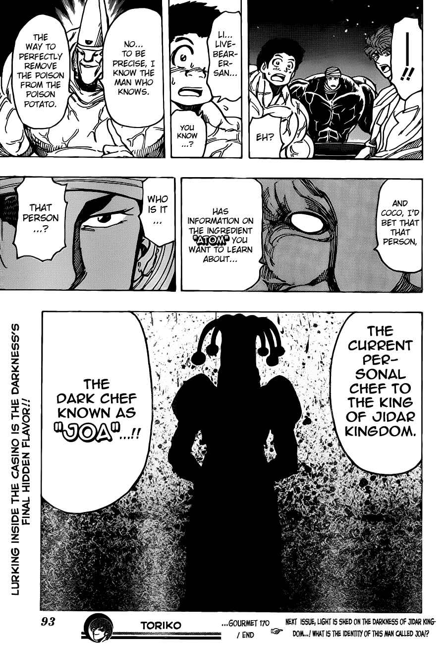 Page 18 Chapter 170 TORIKO