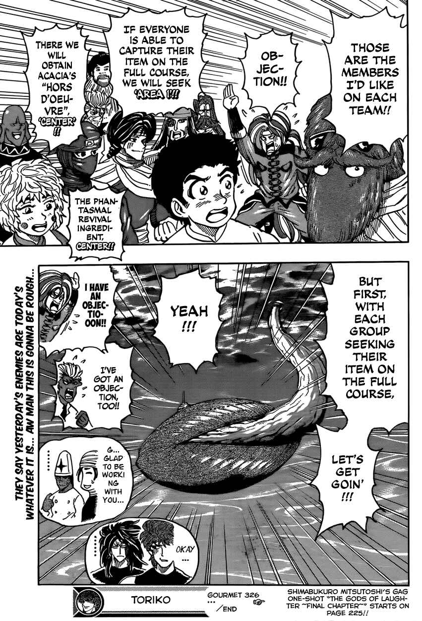 Page 19 Chapter 326 TORIKO