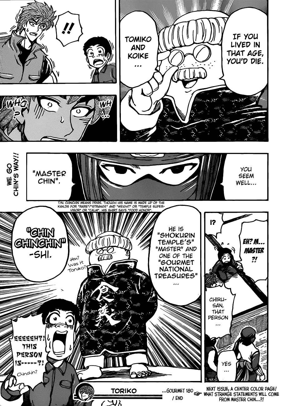 Page 19 Chapter 180 TORIKO