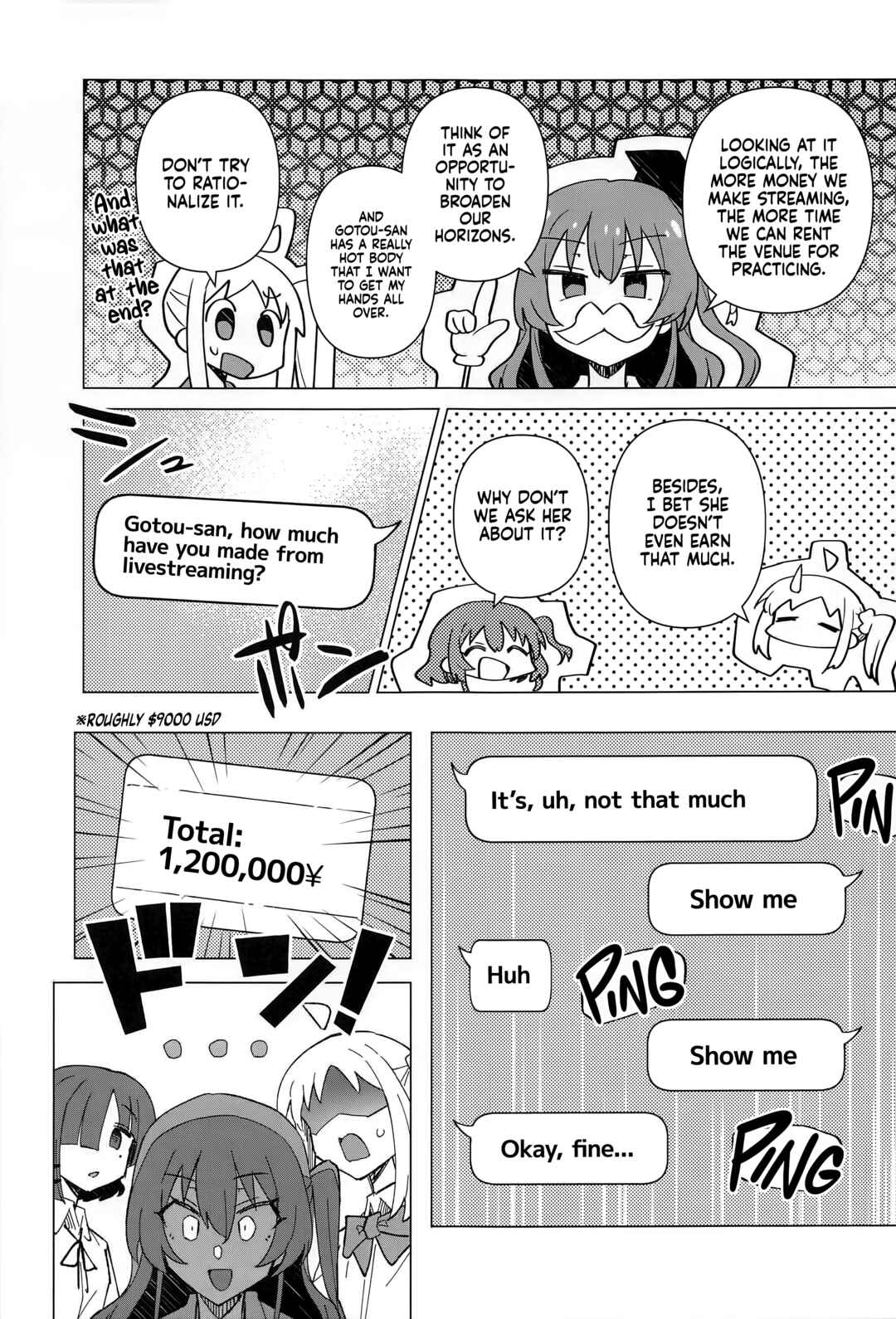 Page 4 Chapter Unknown_1866 Bocchi the Rock! - Yokkyuu Fuman (Doujinshi)