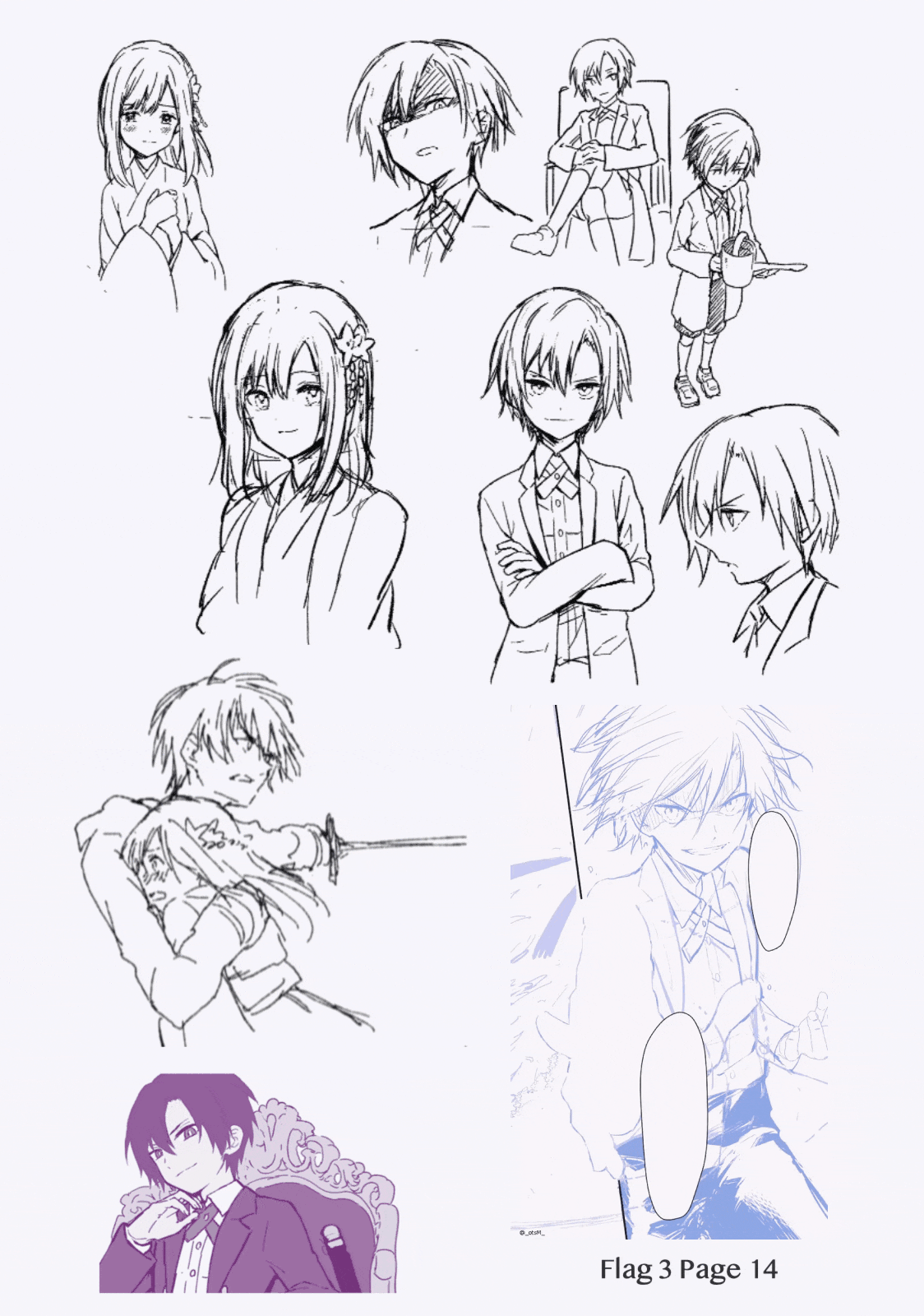 Page 4 Chapter 7.3 My Death Flags Show No Sign of Ending