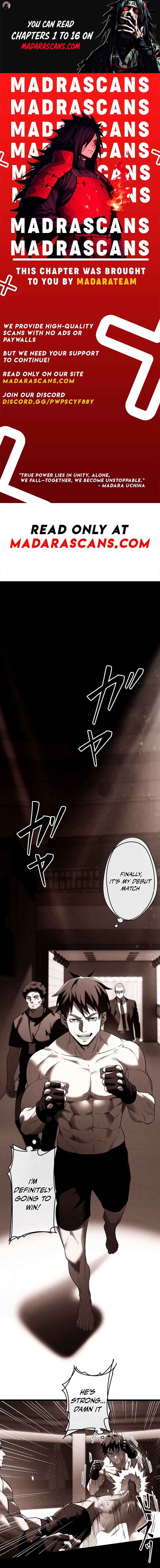 Page 1 Chapter 3 Kenka Oji-san: Namo Naki Chuunen, Tsuyo Sugiru.