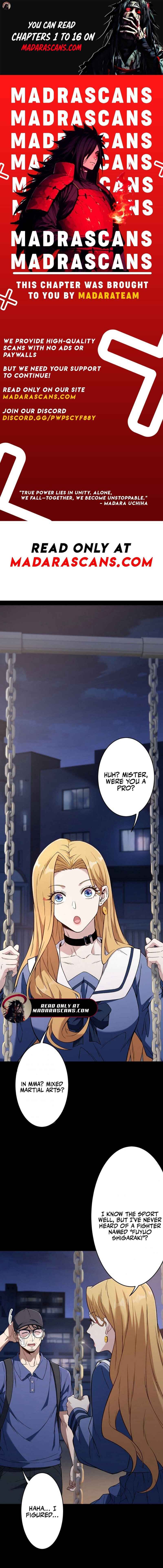 Page 1 Chapter 4 Kenka Oji-san: Namo Naki Chuunen, Tsuyo Sugiru.