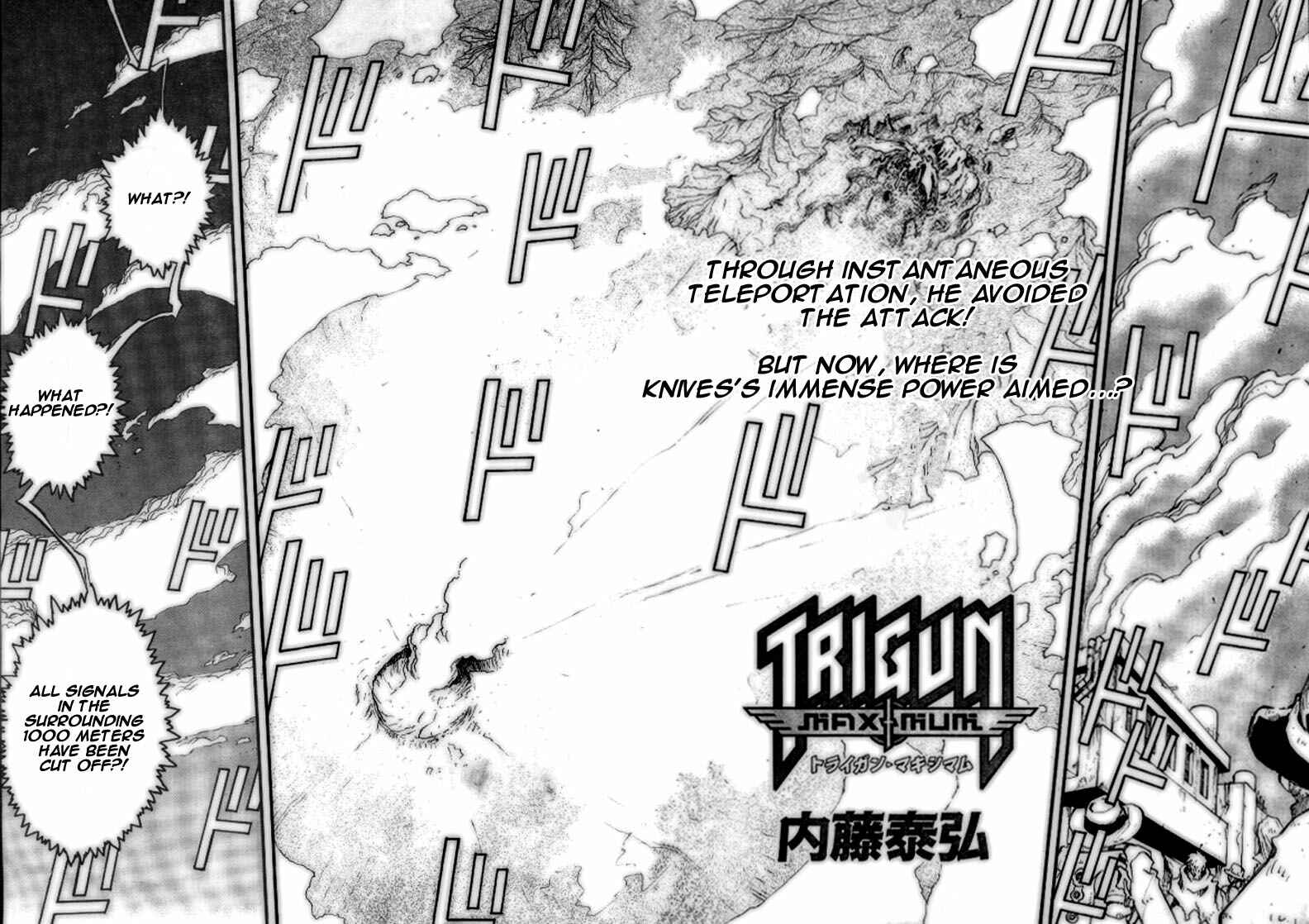 Page 6 Chapter 73 Trigun Maximum