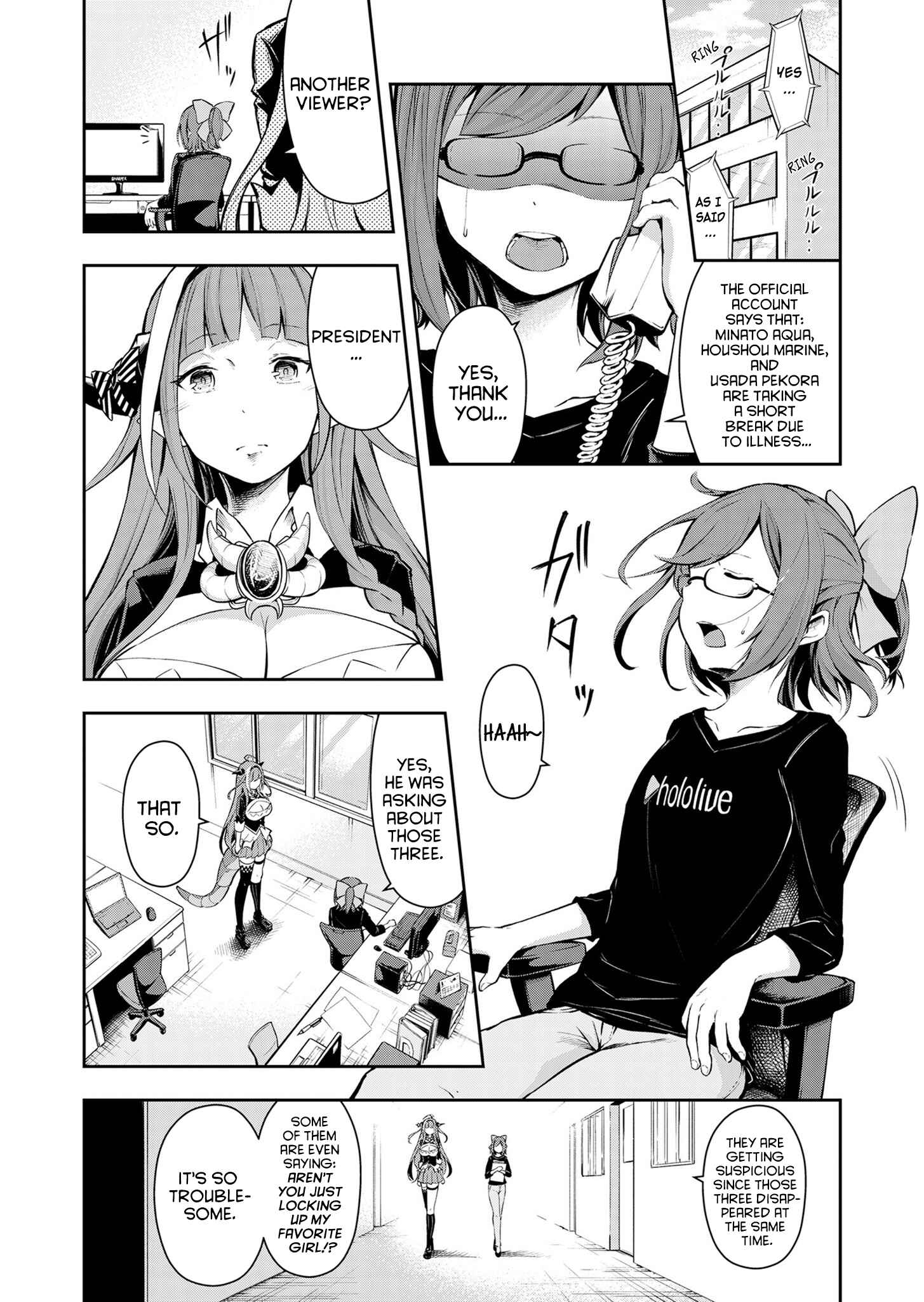 Page 1 Chapter Unknown_2c07 Hololive - Ark Yarisugi Chuui