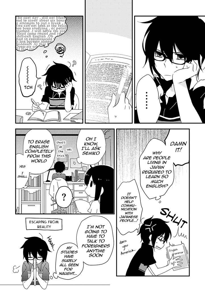 Page 4 Chapter 3 Aozora Kirai no Usotsuki Semiko