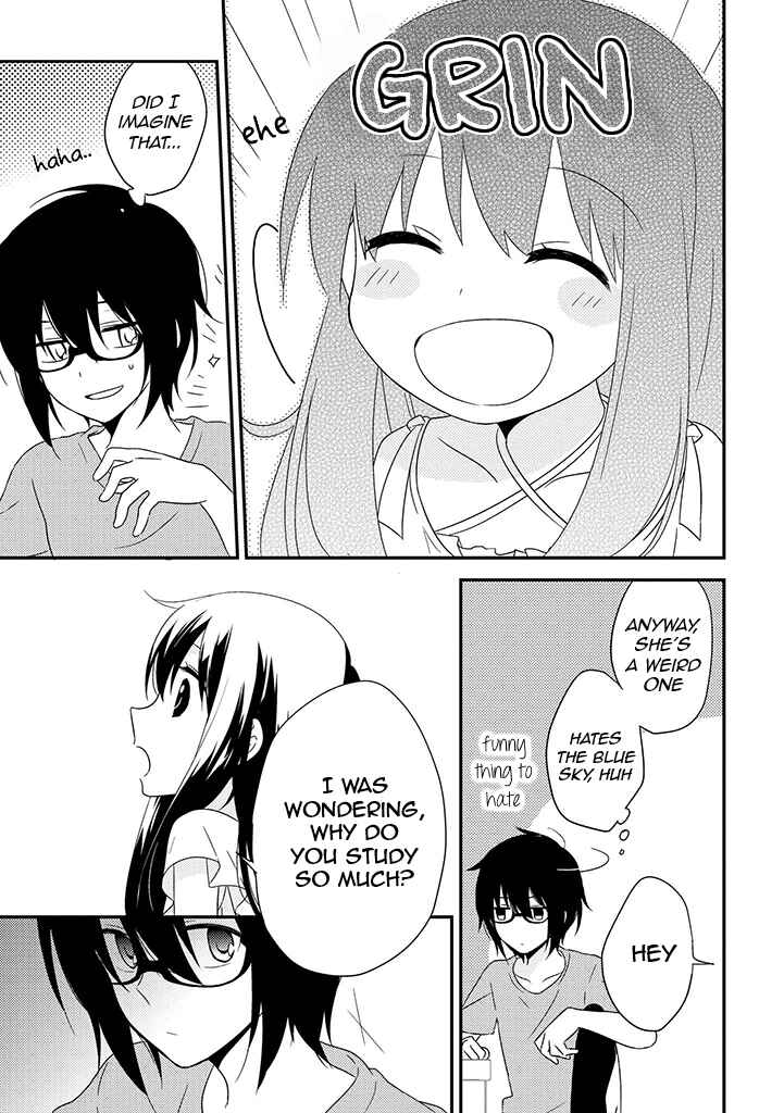 Page 13 Chapter 4 Aozora Kirai no Usotsuki Semiko