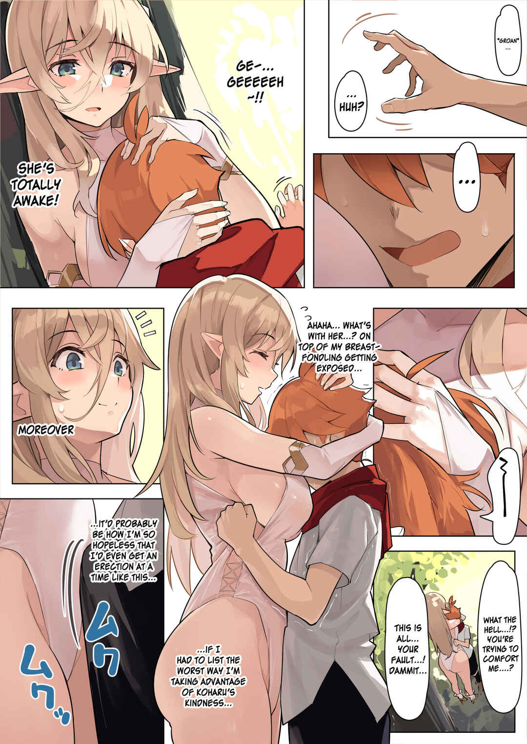 Page 10 Chapter Unknown_2b47 Dame na Otoko ni Yasashii Elf Manga