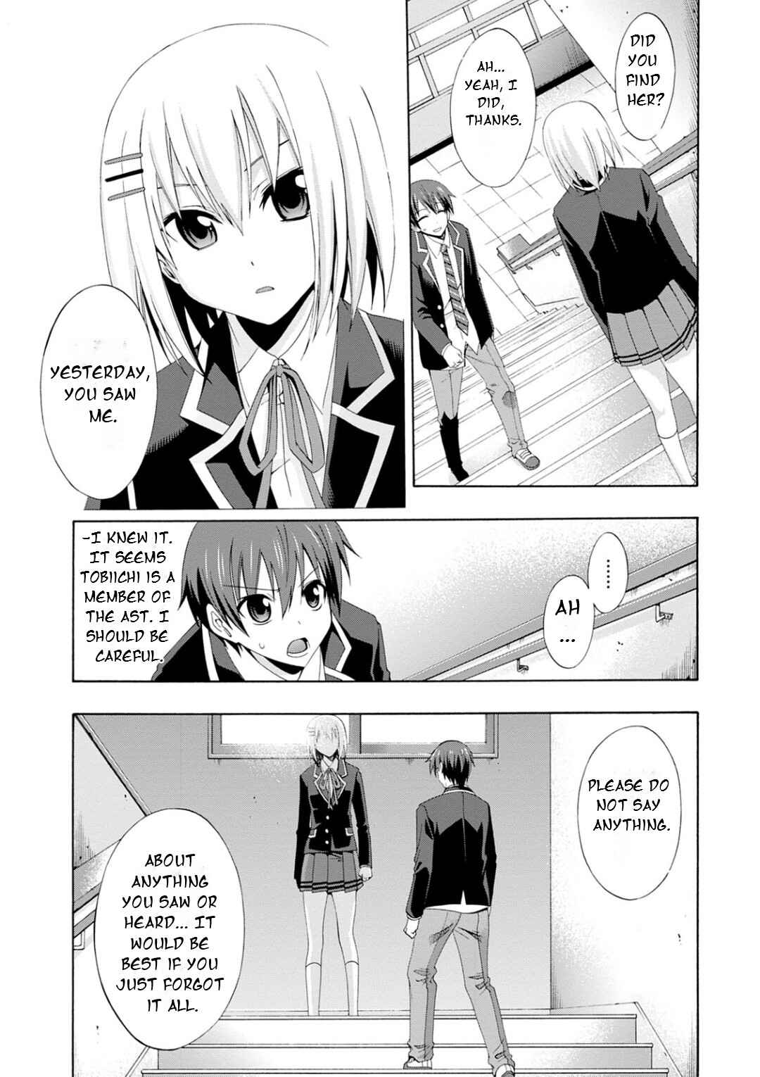 Page 8 Chapter 3 Date A Live - Dead end TOHKA