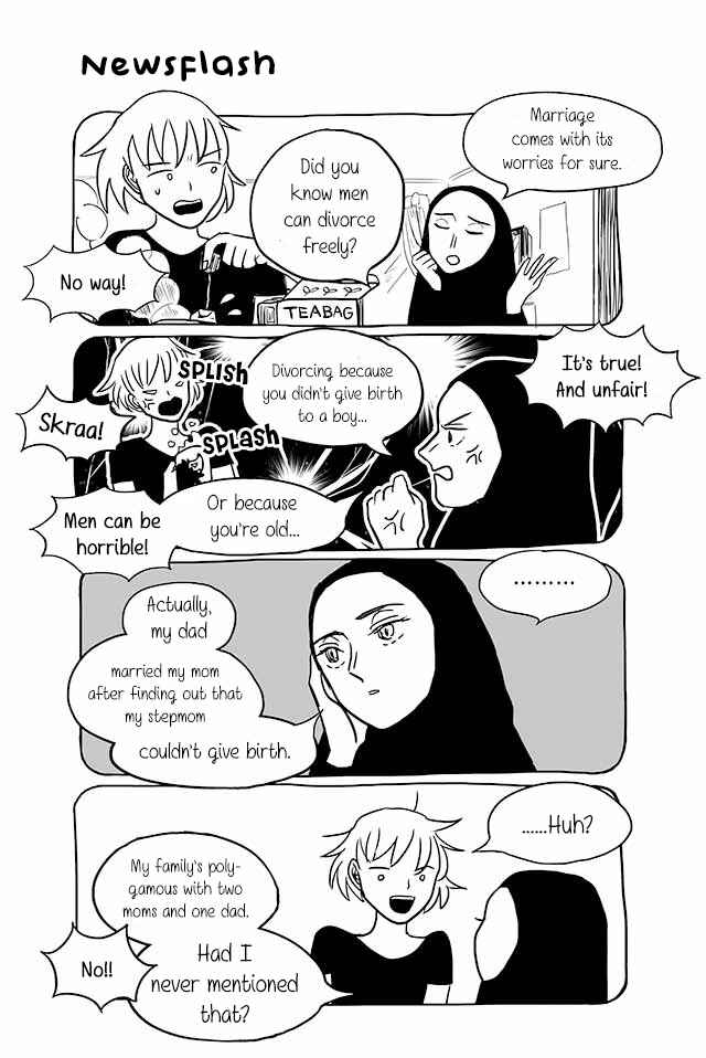 Page 1 Chapter 128 Satoko & Nada