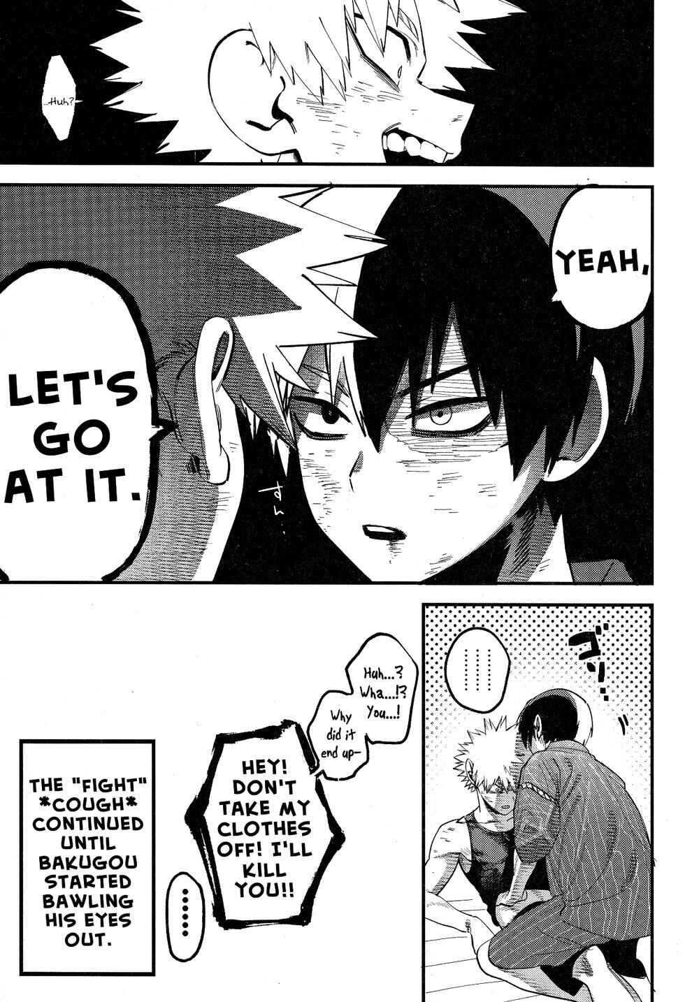 Page 17 Chapter 2 My Hero Academia - Naka wa Yoi desu (Doujinshi)