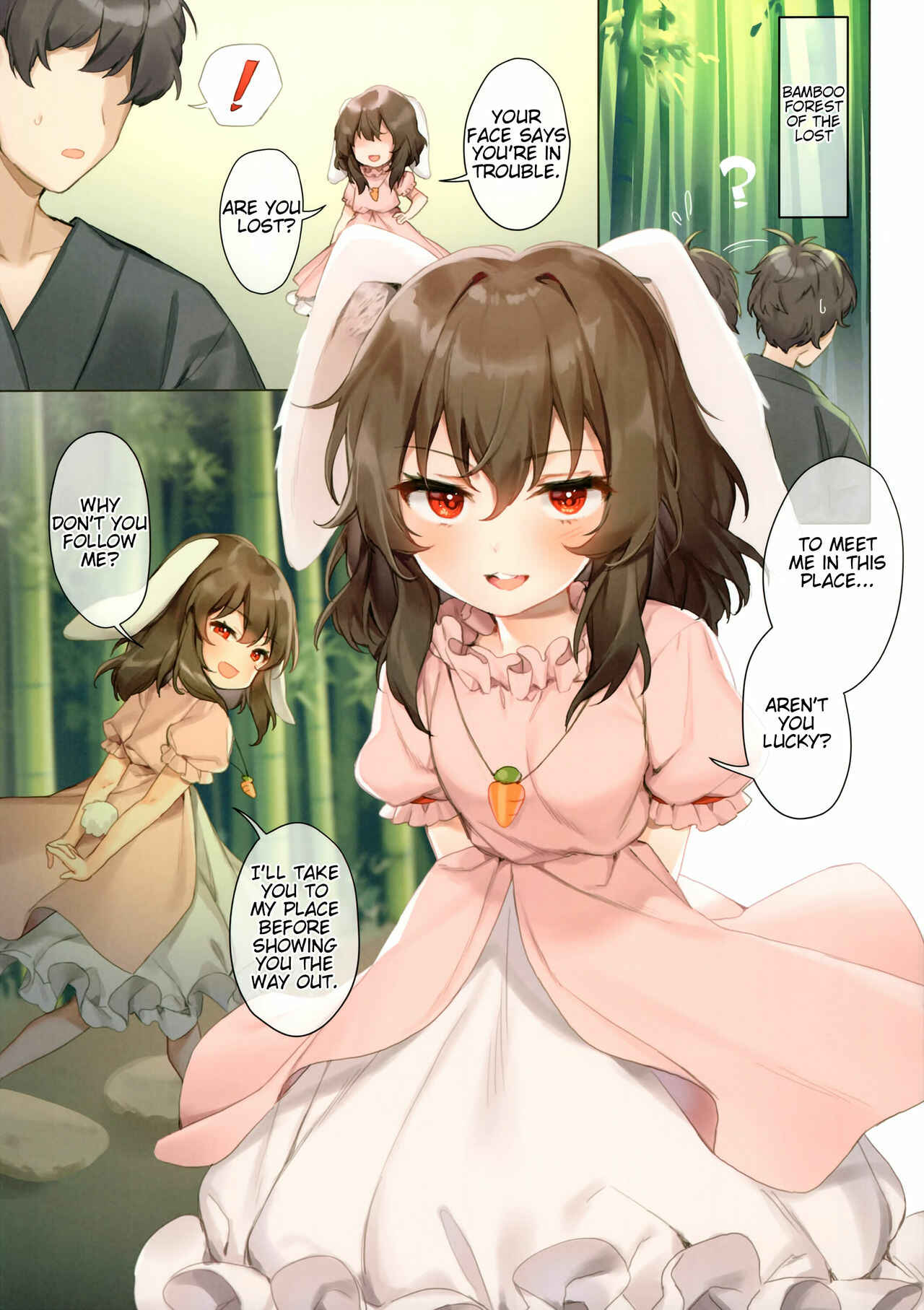 Page 2 Chapter Unknown_c3ce Touhou Project - Tewi to Hitobanjuu (Doujinshi)