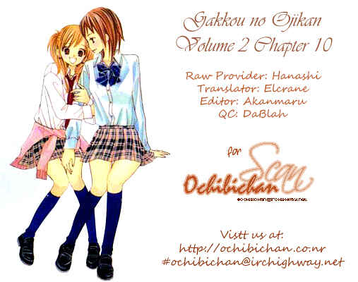 Page 1 Chapter 10 Gakkou no Ojikan