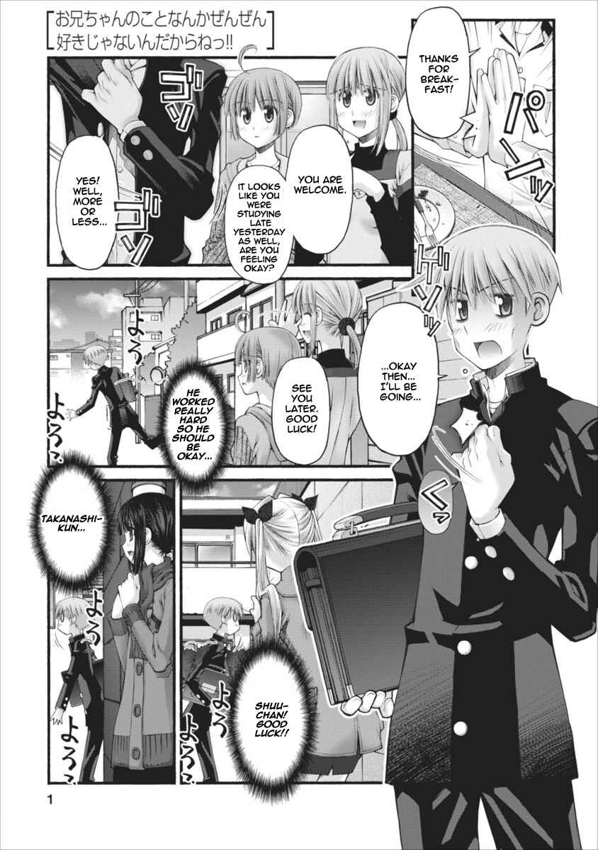 Page 2 Chapter 53 Onii-chan no Koto Nanka Zenzen Suki ja Nain da Kara ne!!