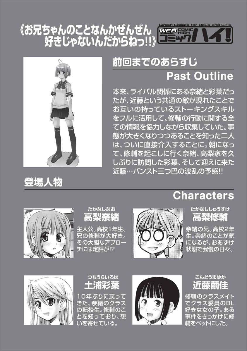 Page 1 Chapter 21 Onii-chan no Koto Nanka Zenzen Suki ja Nain da Kara ne!!