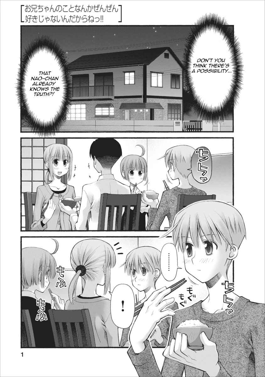 Page 1 Chapter 66 Onii-chan no Koto Nanka Zenzen Suki ja Nain da Kara ne!!