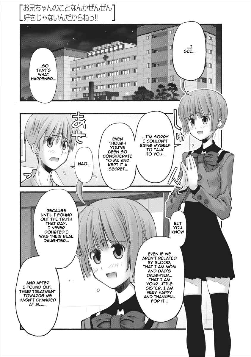 Page 1 Chapter 85 Onii-chan no Koto Nanka Zenzen Suki ja Nain da Kara ne!!