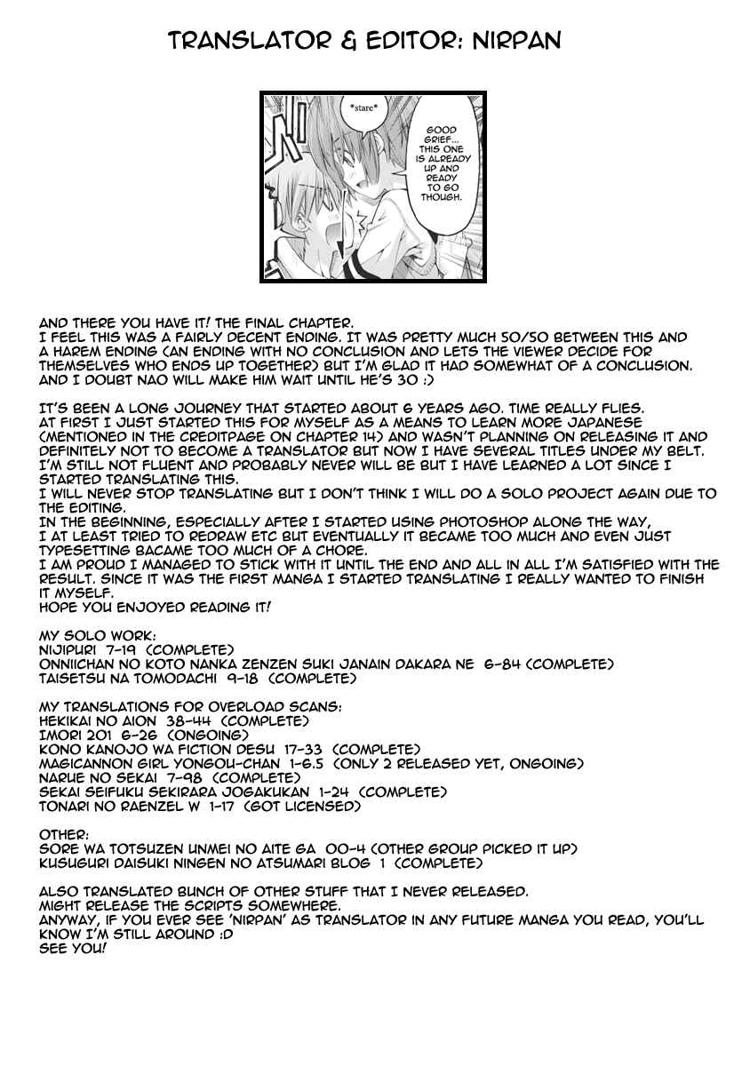 Page 25 Chapter 85 Onii-chan no Koto Nanka Zenzen Suki ja Nain da Kara ne!!