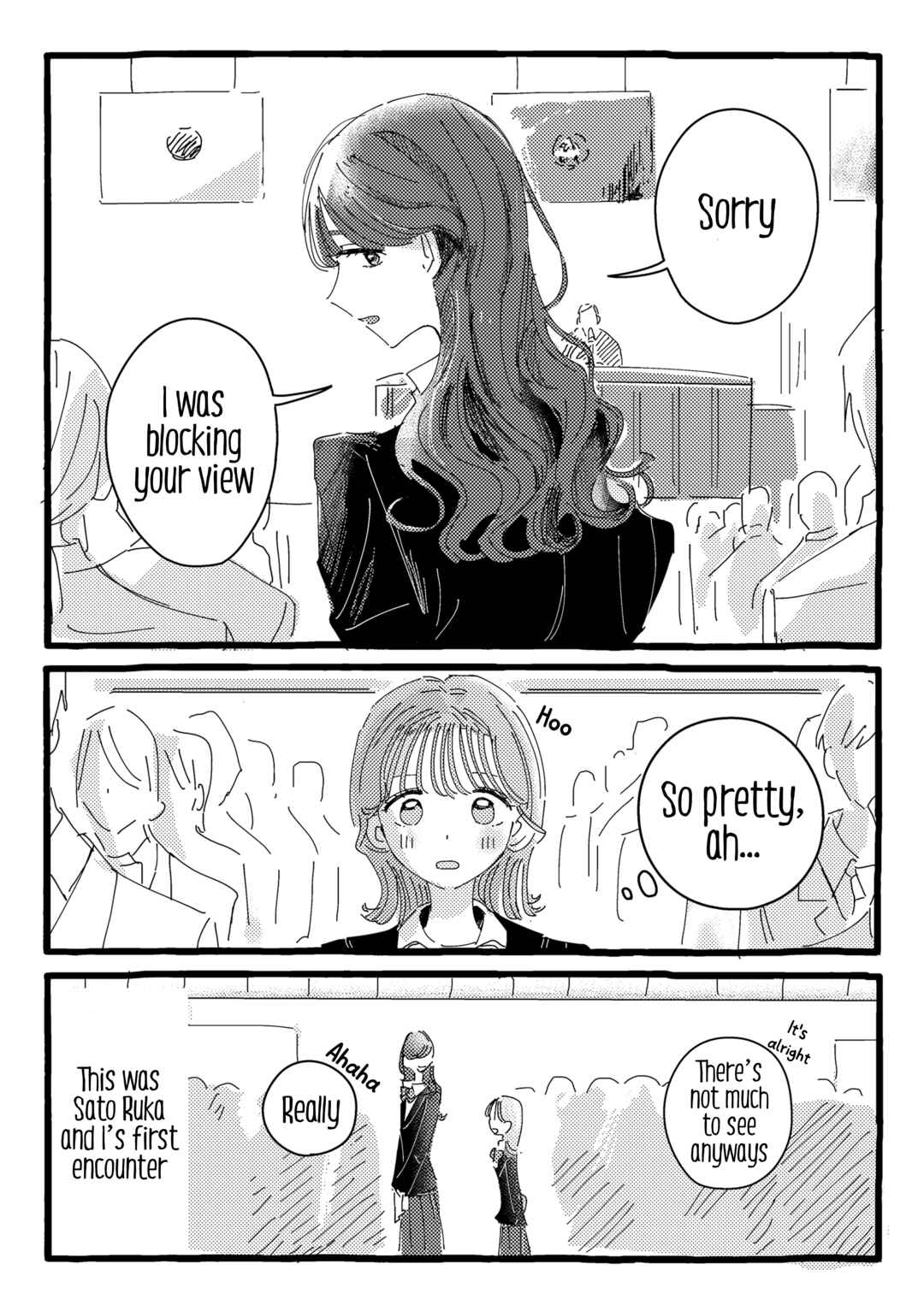 Page 3 Chapter Unknown_ee7b A story about going out with a girl she befriended from the entrance ceremony