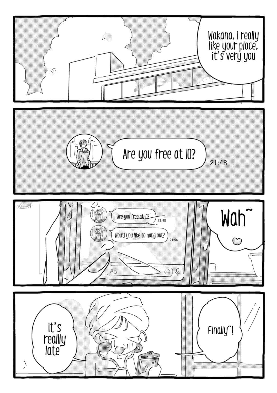 Page 8 Chapter Unknown_ee7b A story about going out with a girl she befriended from the entrance ceremony