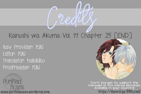 Page 66 Chapter 25 Kainushi wa Akuma