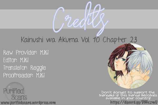 Page 66 Chapter 23 Kainushi wa Akuma
