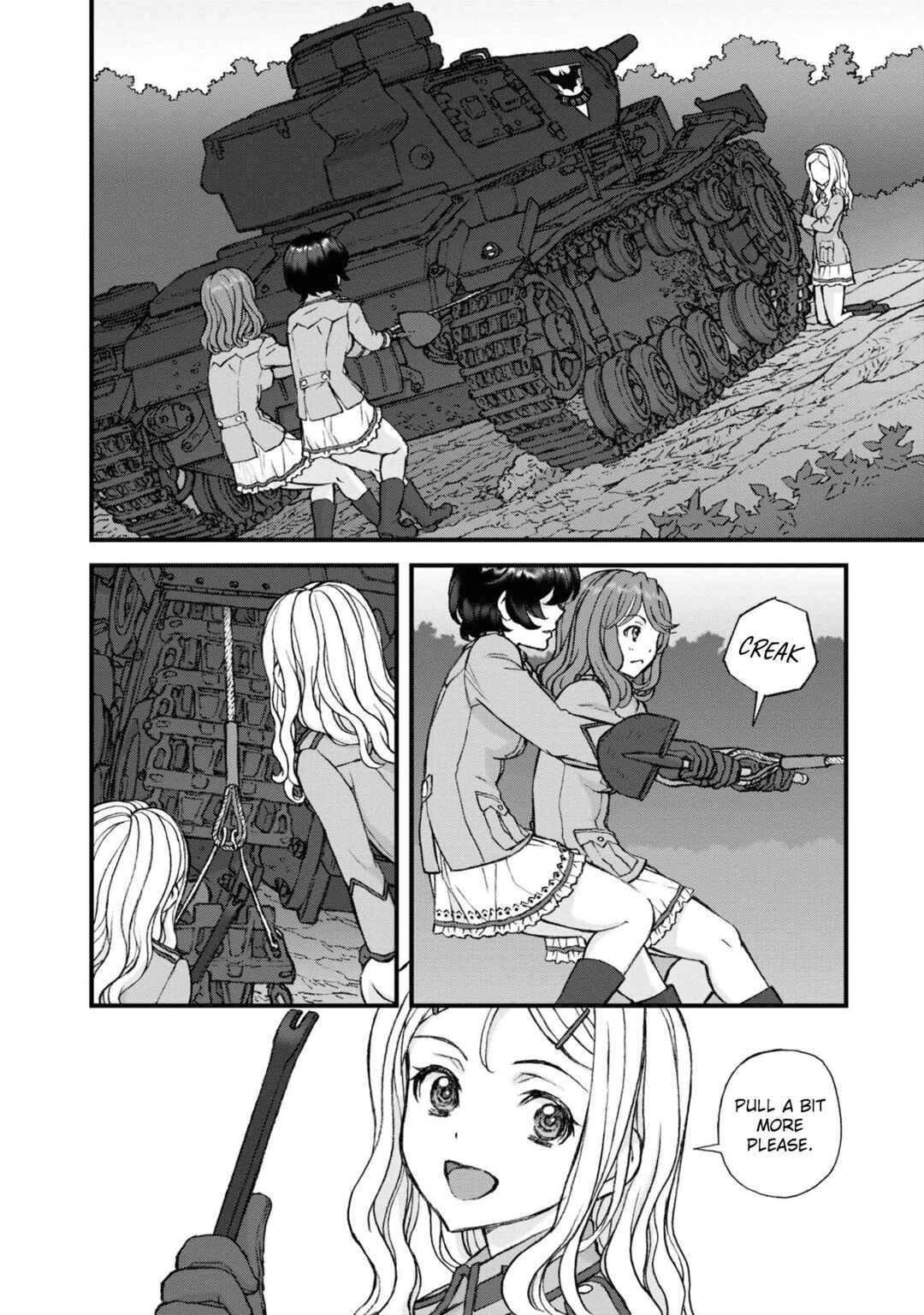 Page 1 Chapter 19 GIRLS und PANZER - Momi no Ki to Tetsu no Hane no Majo