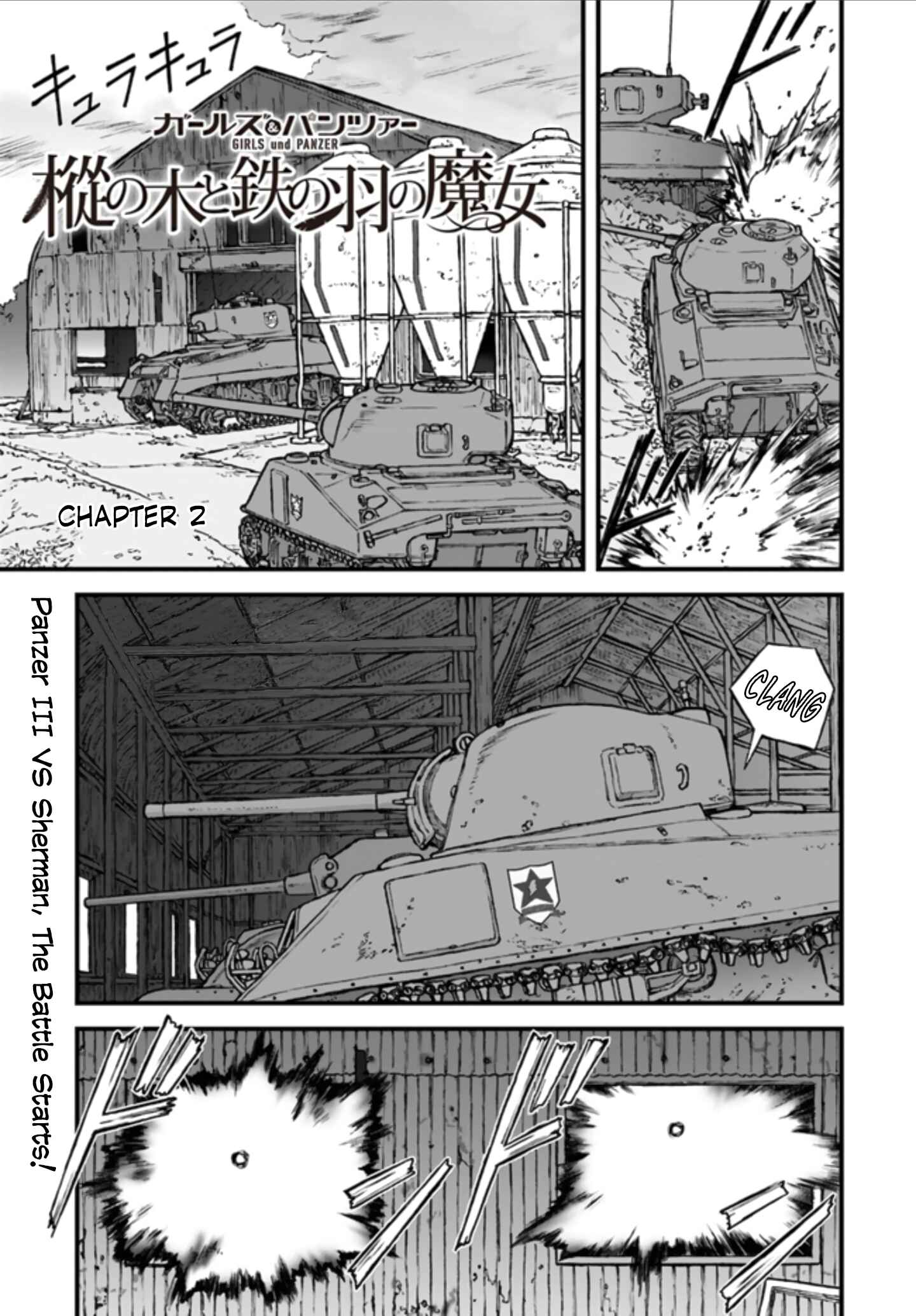 Page 1 Chapter 2 GIRLS und PANZER - Momi no Ki to Tetsu no Hane no Majo