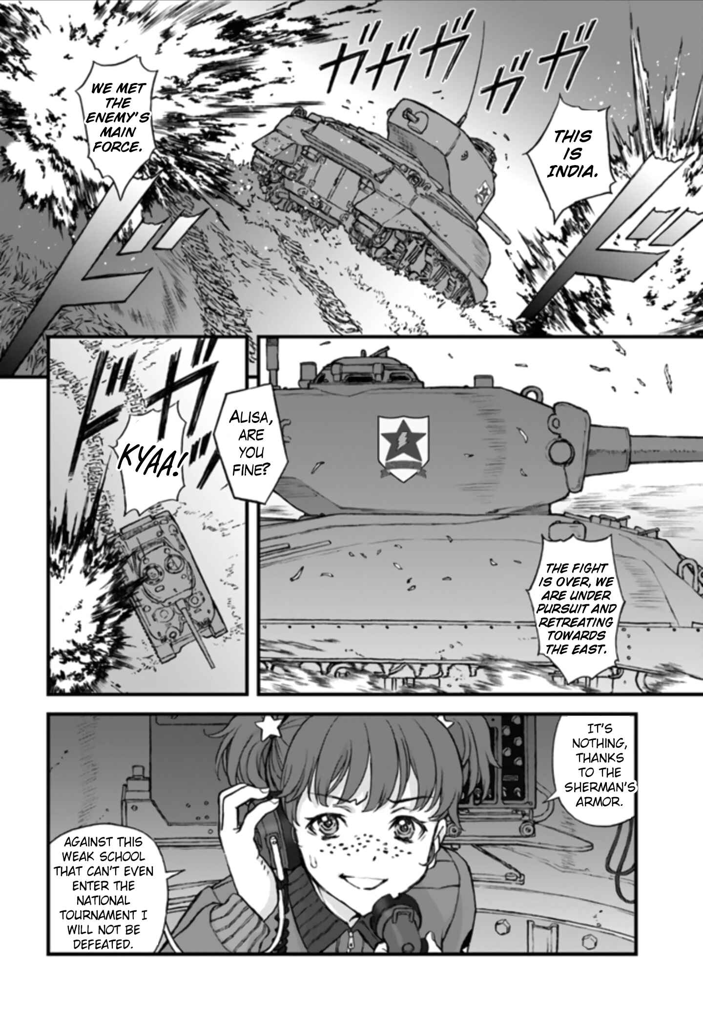 Page 14 Chapter 2 GIRLS und PANZER - Momi no Ki to Tetsu no Hane no Majo