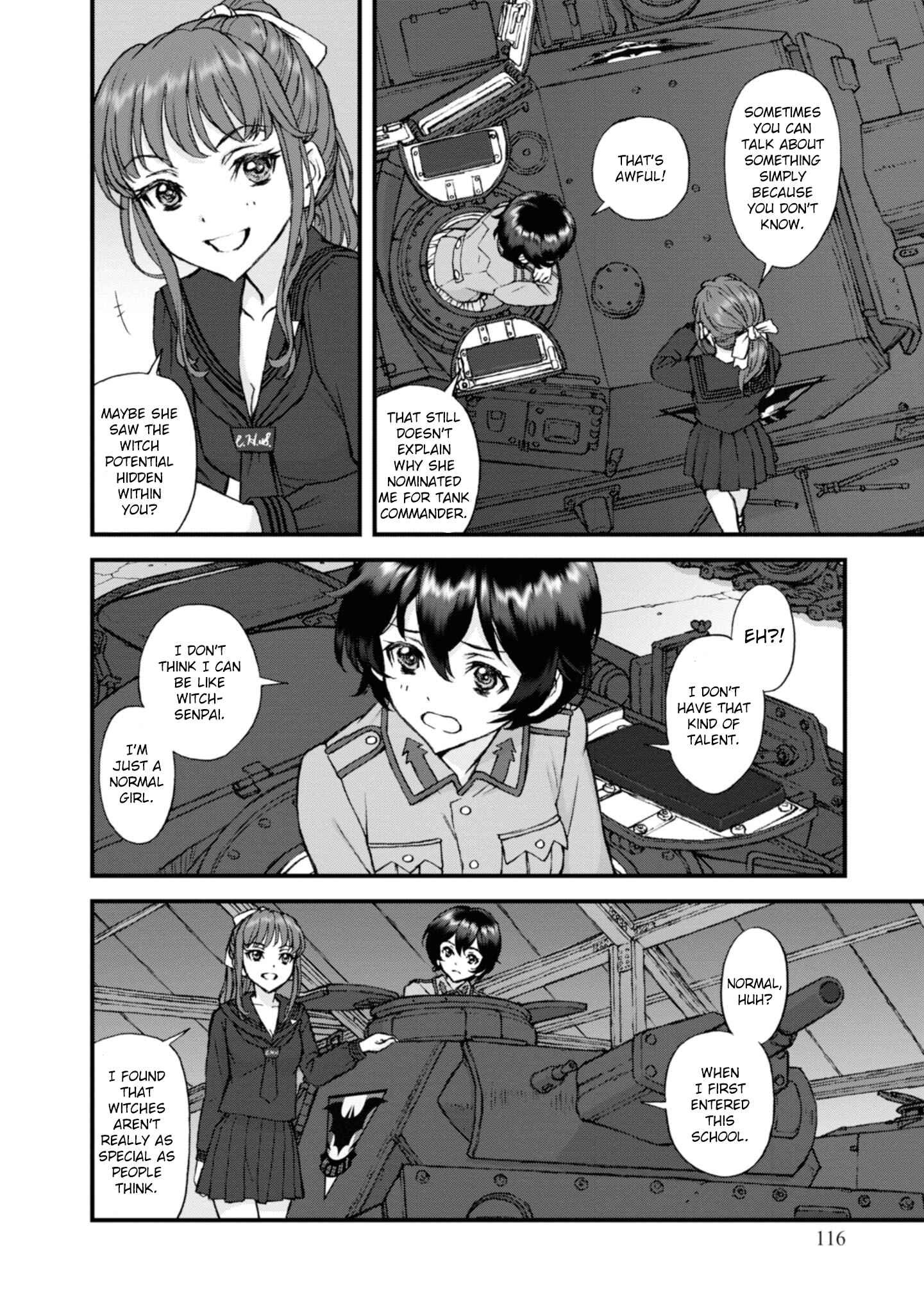 Page 5 Chapter 10 GIRLS und PANZER - Momi no Ki to Tetsu no Hane no Majo