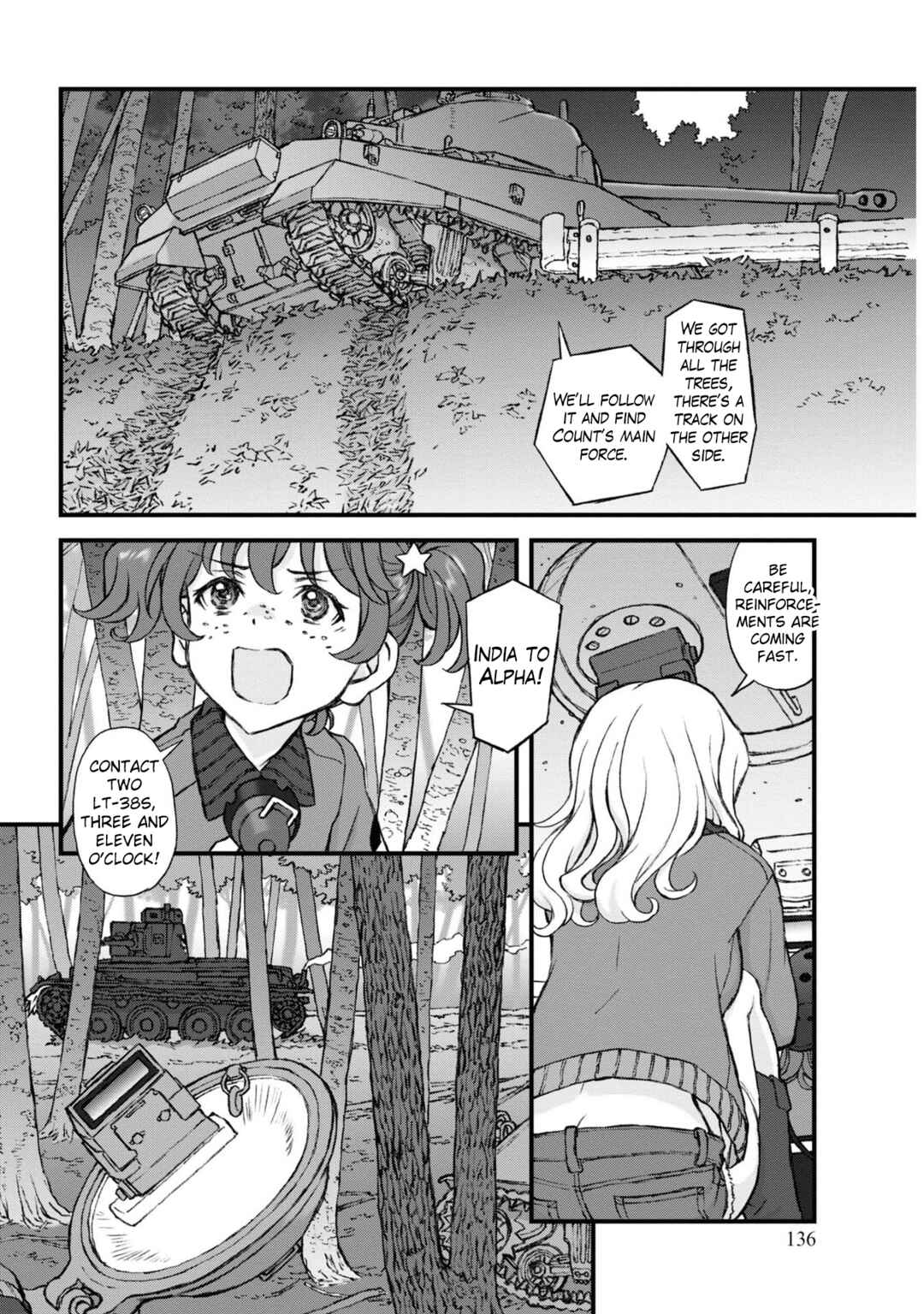Page 3 Chapter 21 GIRLS und PANZER - Momi no Ki to Tetsu no Hane no Majo