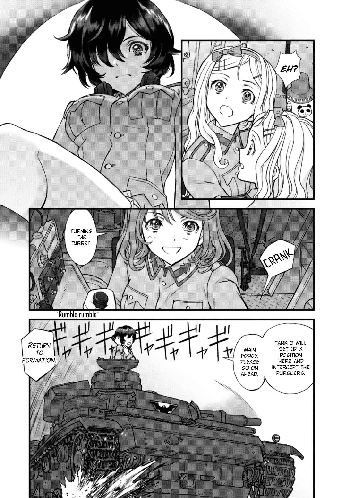 Page 4 Chapter 8 GIRLS und PANZER - Momi no Ki to Tetsu no Hane no Majo